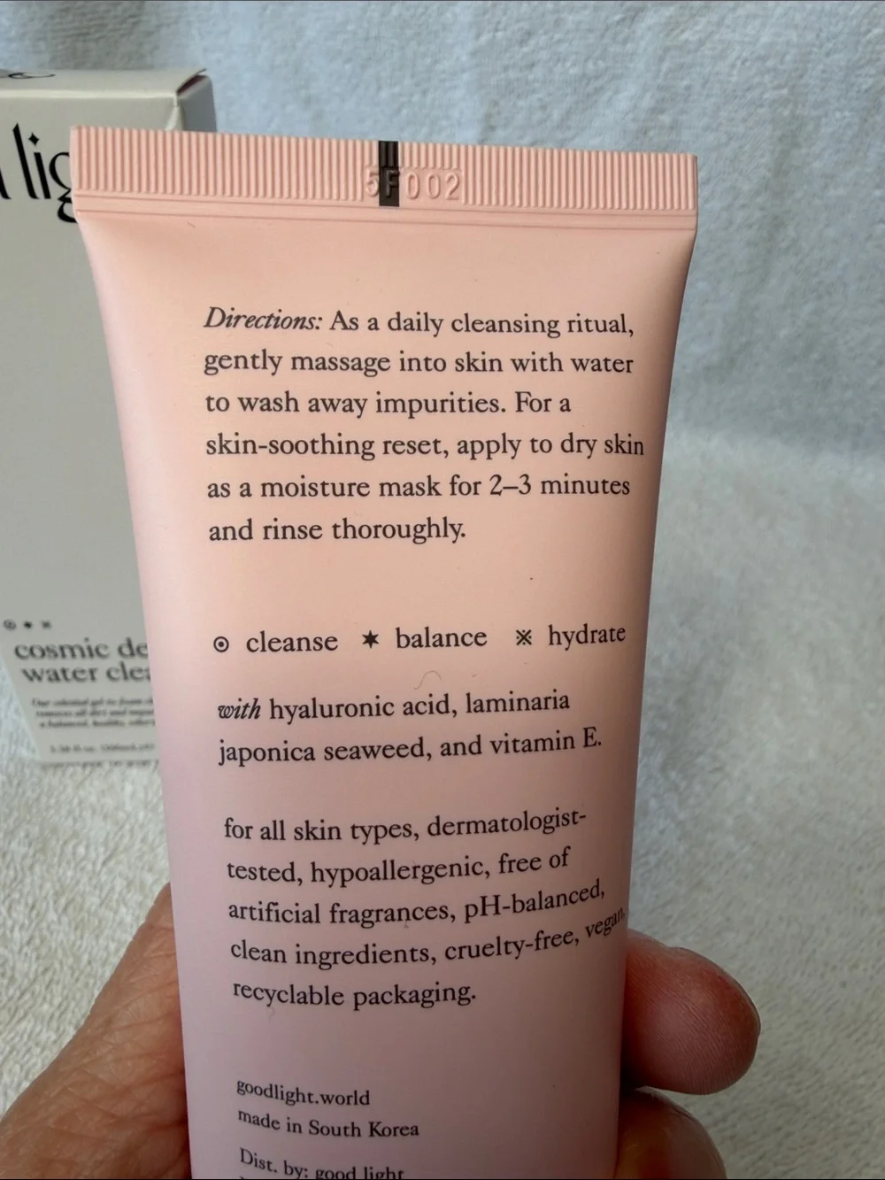 🍄5 for $35🍄 Good Light Cosmic Dew Water Cleanser